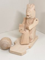 ロシア木製民芸玩具「靴屋のくまさん」