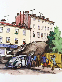 画像4: ロシア絵本・コナシェーヴィチ画「象とゾーヤ」