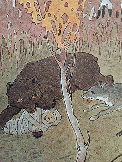 画像2: ロシア絵本・「ロシア動物お話集：犬とクマとネコ他」